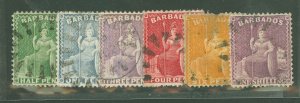 Barbados #50/56a Used