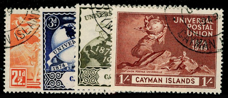 CAYMAN ISLANDS SG131-134, COMPLETE SET, FINE USED.