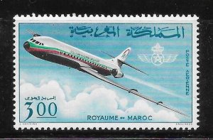 Morocco 1966 Jet Plane Airplane Aviation Sc C14 MNH A784