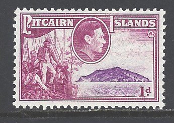 Pitcairn Islands Sc # 2 mint hinged (RS)