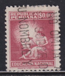 Peru RA35 Education 1952