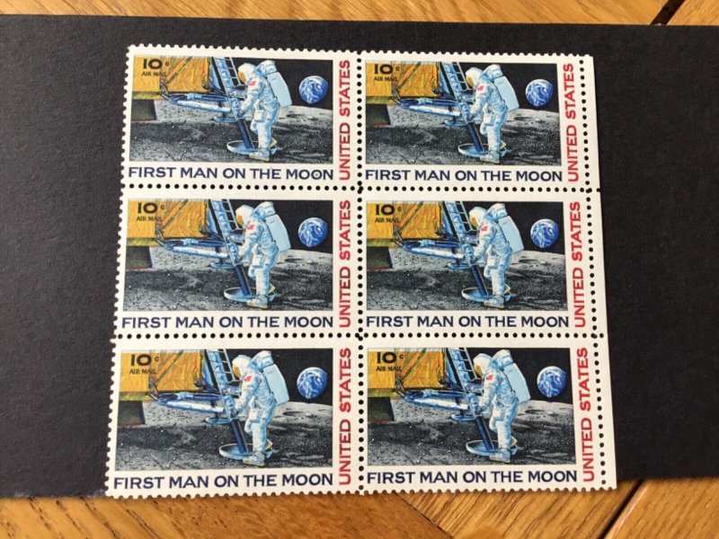 United States Man on the Moon mint never hinged stamps for collecting A13040