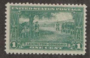 U.S. Scott #617 Lexington-Concord Stamp - Mint NH Single