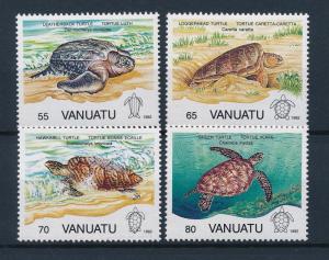 [39237] Vanuatu 1992 Reptiles Turtles MNH