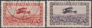 EDSROOM-19688 Saar C1-C2 Used 1928 Complete Airmail CV$8.75