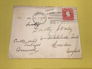 United States Hartford Lady Dorothy Stanley Painter forwarded cover  66688