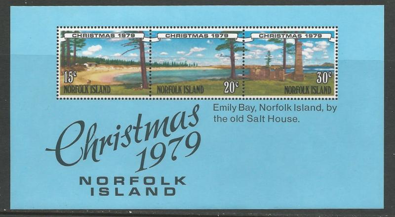 Norfolk Island # 253a Christmas - souvenir sheet (1) Mint NH