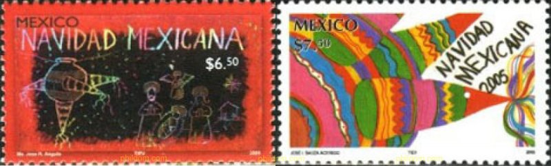 192075 MNH MEXICO 2005 NAVIDAD