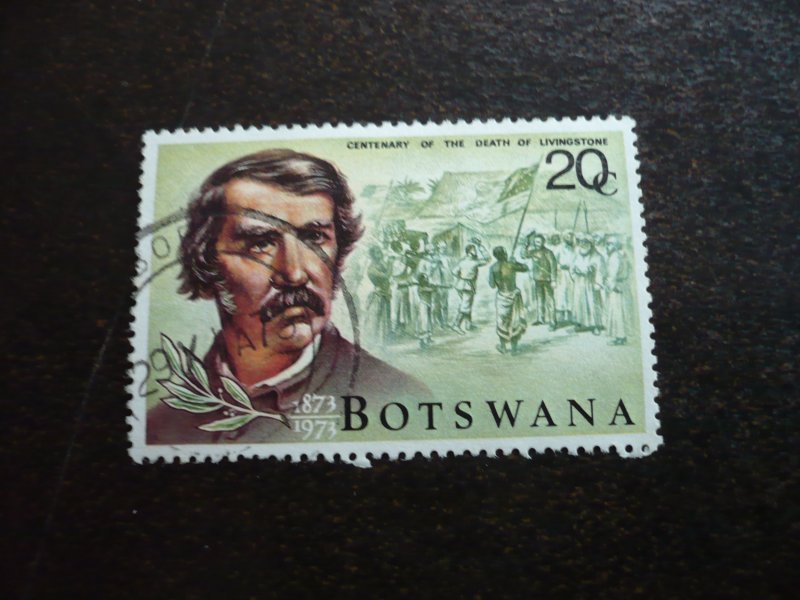 Stamps - Botswana - Scott# 101 - Used Part Set of 1 Stamp