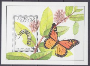 1991 Antigua and Barbuda 1483/B199 Insects / Butterflies 10,00 €