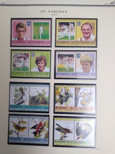 collection on pages St Vincent 1981-89 JI: CV $120