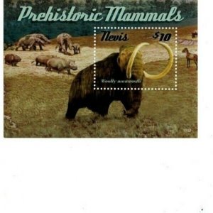 Nevis - 2015 - Prehistoric Mammals  - Souvenir Sheet  - MNH