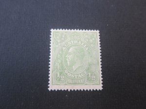 Australia 1918 Sc 60a MH