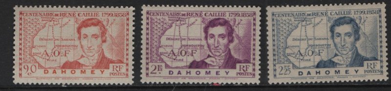 DAHOMEY, 108-110,  MINT HINGED