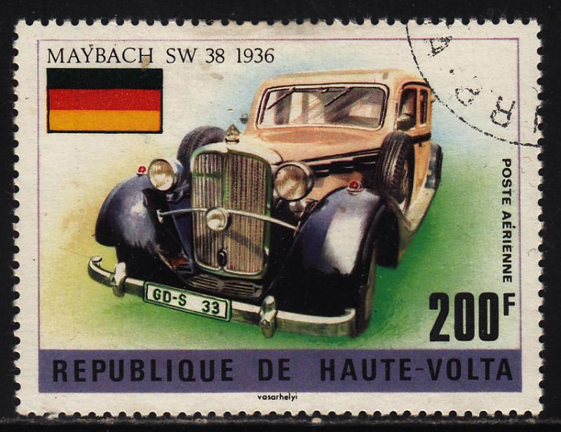 Burkina Faso C207 Old Cars Type 1975