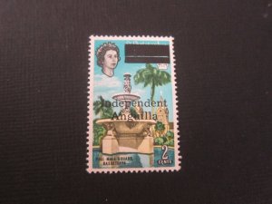 Anguilla 1967 Sc 3 ( a toning spot back) MNH