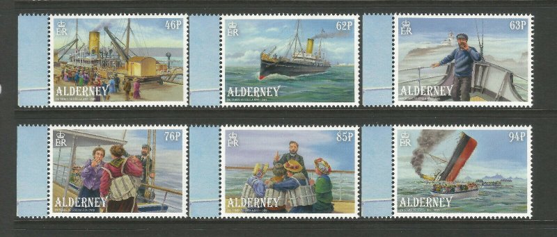 Alderney 2019 MNH Sinking of SS Stella 120 Years 6v Set Boats Ships Stamps