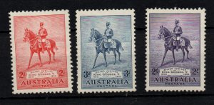 Australia 1935 Silver Jubilee fine mint LHM set SG156-158 WS37205