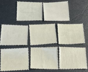 RYUKYU ISLANDS # 19-26-MINT/NEVER HINGED--COMPLETE SET--1952-53