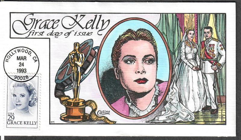 US Collins FDC SC#2749 Grace Kelly