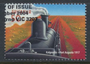 Australia SG 2432  SC# 2289 Used with FD cancel Trains see details scan