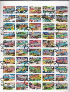 Scott 3610 FDC - Greetings From America