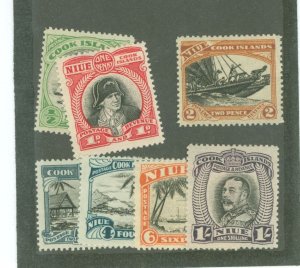 Niue #60-66 Unused