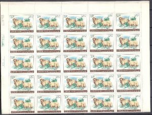 LEBANON 1968 #453-54-55 CPLT SHEETS of 50...MNH...$600.00