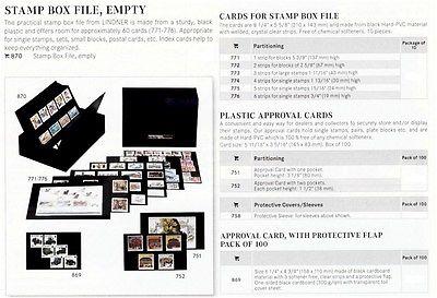 Stamp Box File, Empty (Item 870)