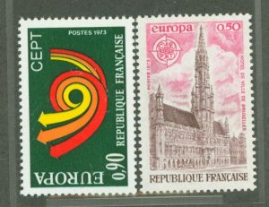 France #1366-67  Single (Complete Set)