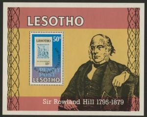 Lesotho 274-7 MNH Stamp on Stamp, Rowland Hill