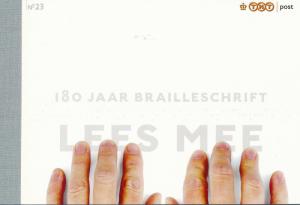 [20728] Netherlands Niederlande 2009 Prestige Booklet PR23 Braille Alphabet