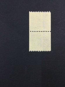 MOMEN: US STAMPS #1299 LINE PAIR MINT OG NH XF LOT #42403