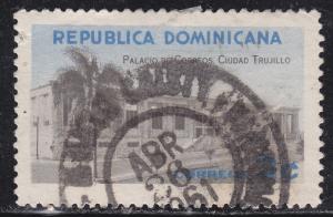 Dominican Republic 530 Gen. Rafael L. Trujillo Post Office 1960