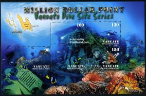 Vanuatu 2007, Million Dollar point s/s, MNH