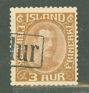 Iceland #109 Used Single