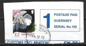 Guernsey 984 L2 Flower single Used (z2)