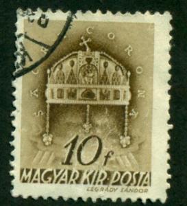 Hungary 1939 #542 U SCV (2018)=$0.25