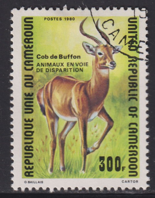 Cameroun 679 Buffon's Antelope 1980