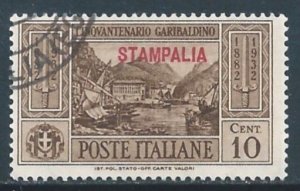 Italy-Stampalia #17 Used 10c View of Caprera