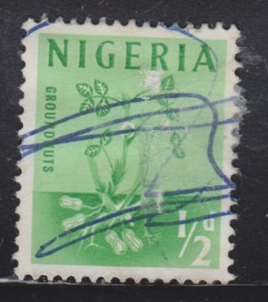 Nigeria 101 Peanut Plant 1961