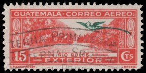 GUATEMALA STAMP 1937. SCOTT # C57. USED. # 4