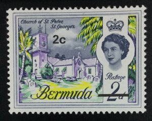 MOMEN: BERMUDA SG #233ew WMK CROWN TO RIGHT OF CA MINT OG NH £140 LOT #61989