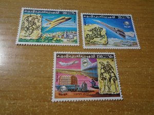 Libya  #  675-77  MNH