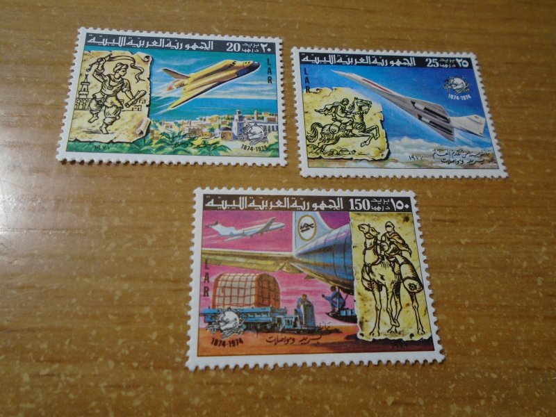 Libya  #  675-77  MNH