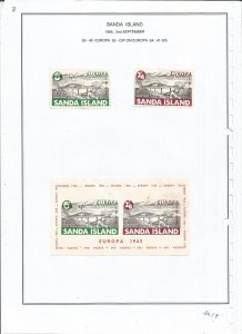 SANDA - 1965 - Europa - Sheets - Mint Light Hinged - Private Issue