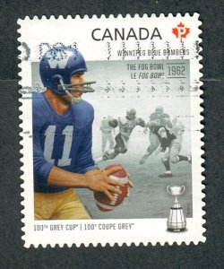 Canada #2573 Grey Cup used single