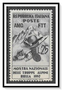 Trieste Zone A #154 Alpine Troops NG