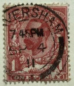 AlexStamps GREAT BRITAIN #152 VF Used SON