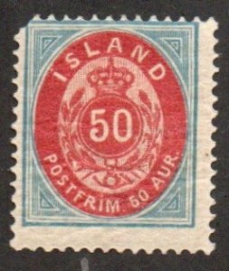 Iceland 19 Mint hinged